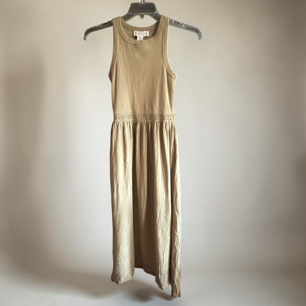 Rachel Zoe Ribbed Drop Waist Maxi Dress NWT Size Small